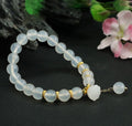 Lunara Lotus Chalcedony Bracelet