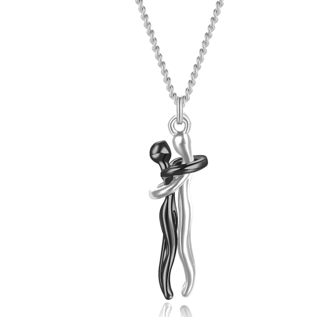 Eternal Hug Couple Necklace