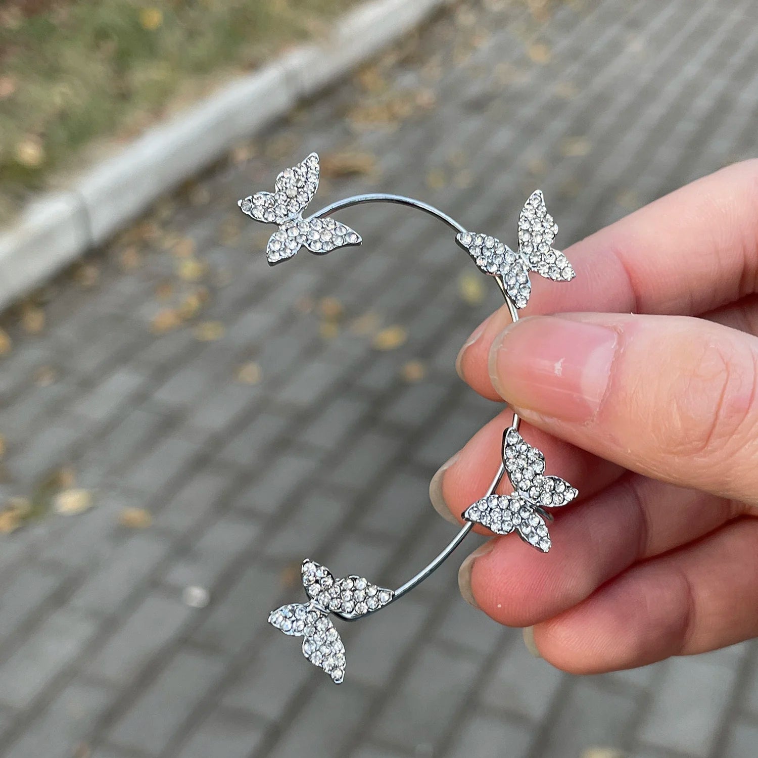 Celeste Butterfly Ear Cuff
