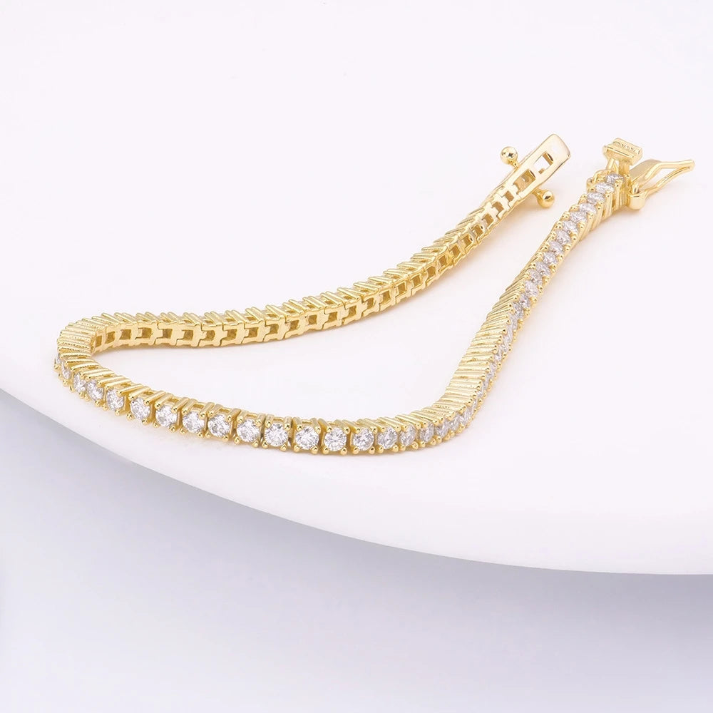 Aurelia Moissanite Tennis Bracelet