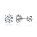 Aurelia Moissanite Stud Earrings