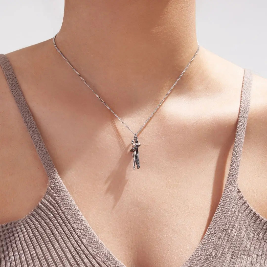 Eternal Hug Couple Necklace