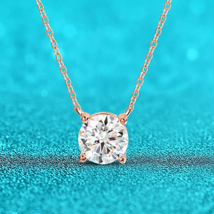 Aurora Moissanite Necklace