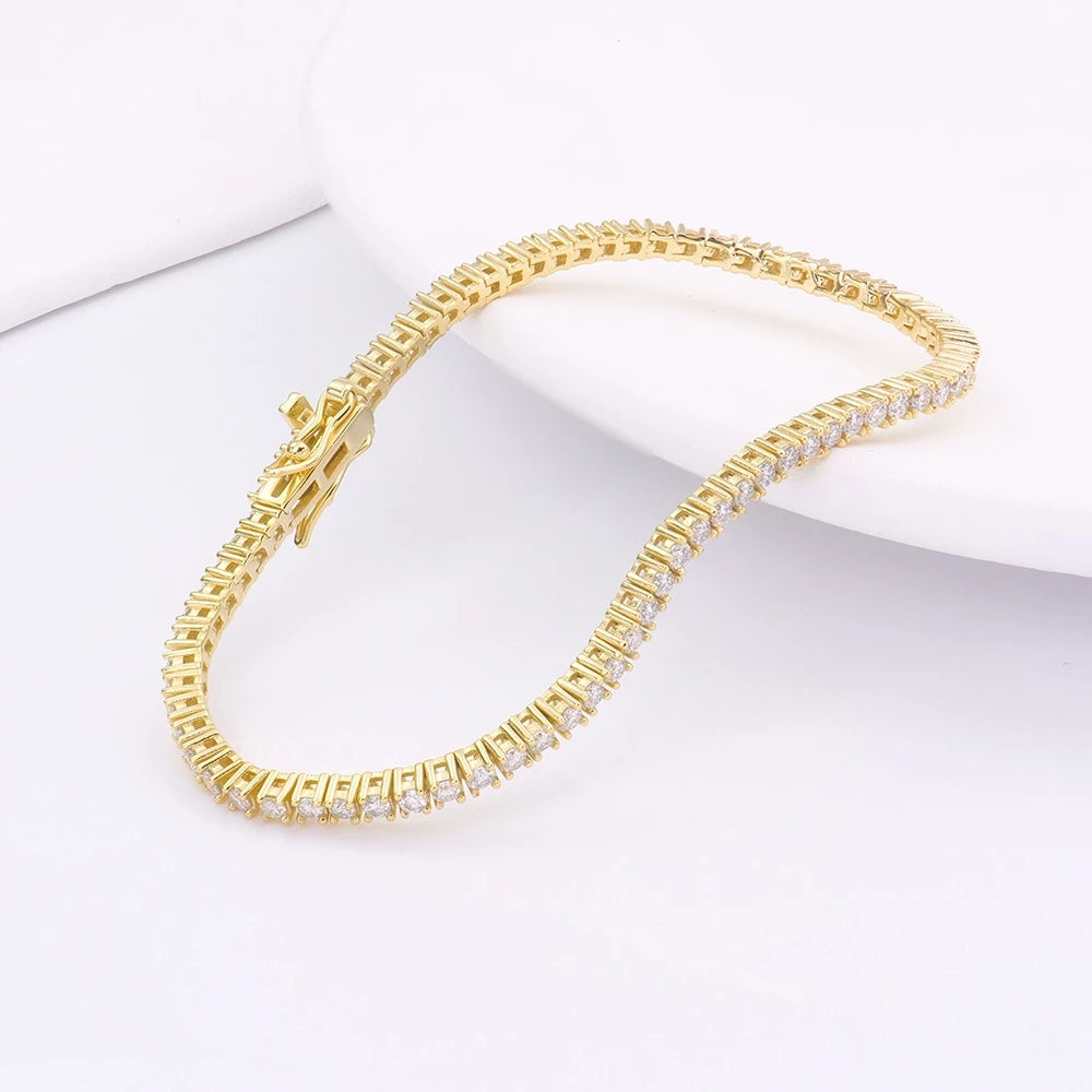 Aurelia Moissanite Tennis Bracelet