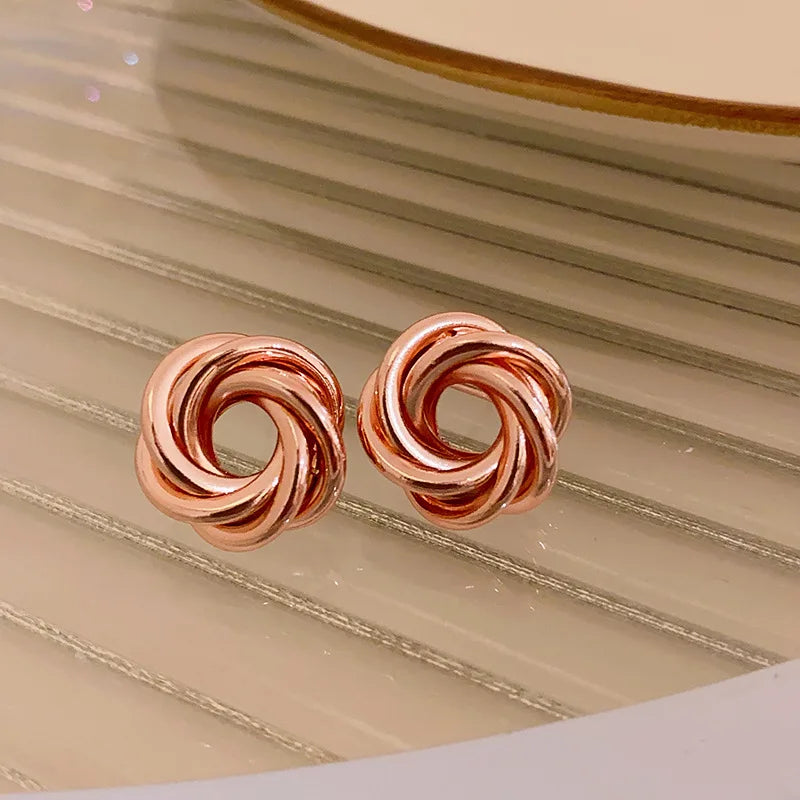Nova Twisted Hoop Earrings