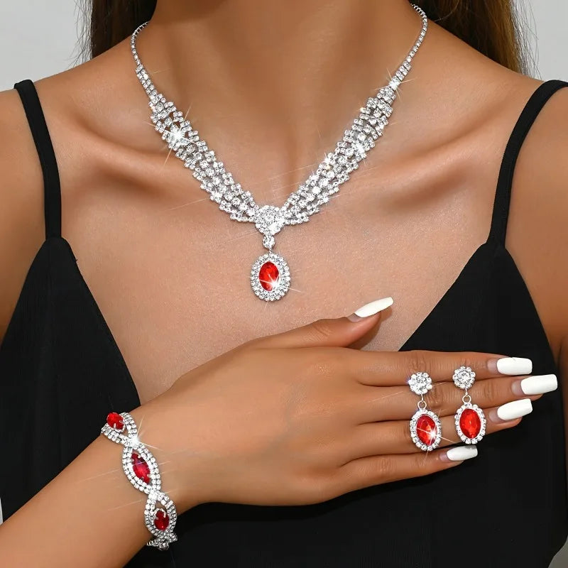 Celeste Radiance Bridal Jewelry Set