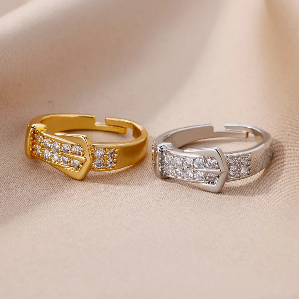 Aurelia Belt Zircon Ring