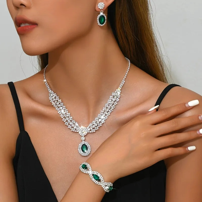 Celeste Radiance Bridal Jewelry Set