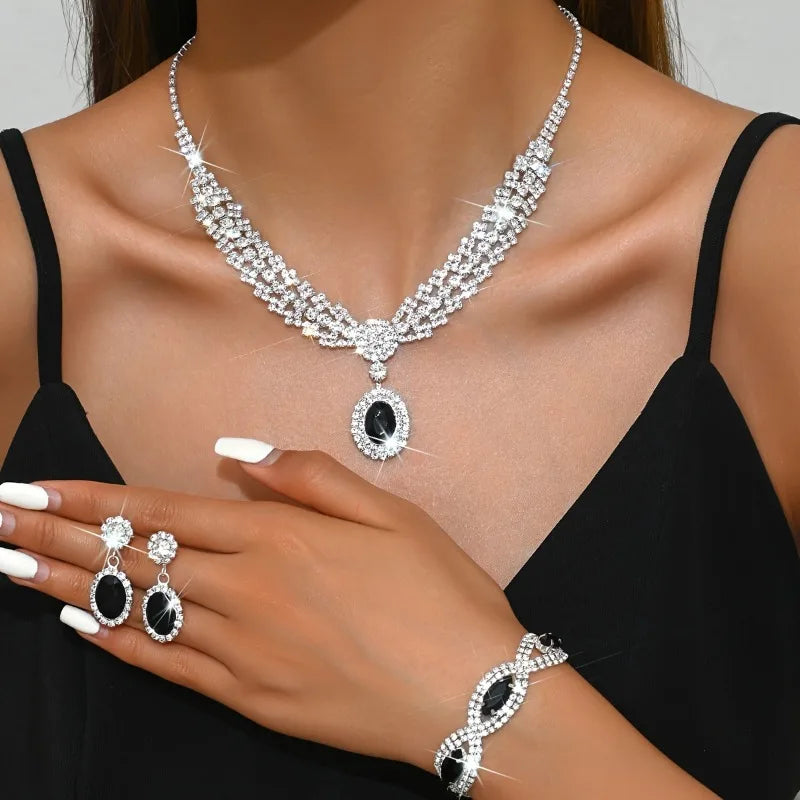 Celeste Radiance Bridal Jewelry Set