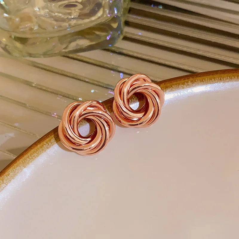 Nova Twisted Hoop Earrings