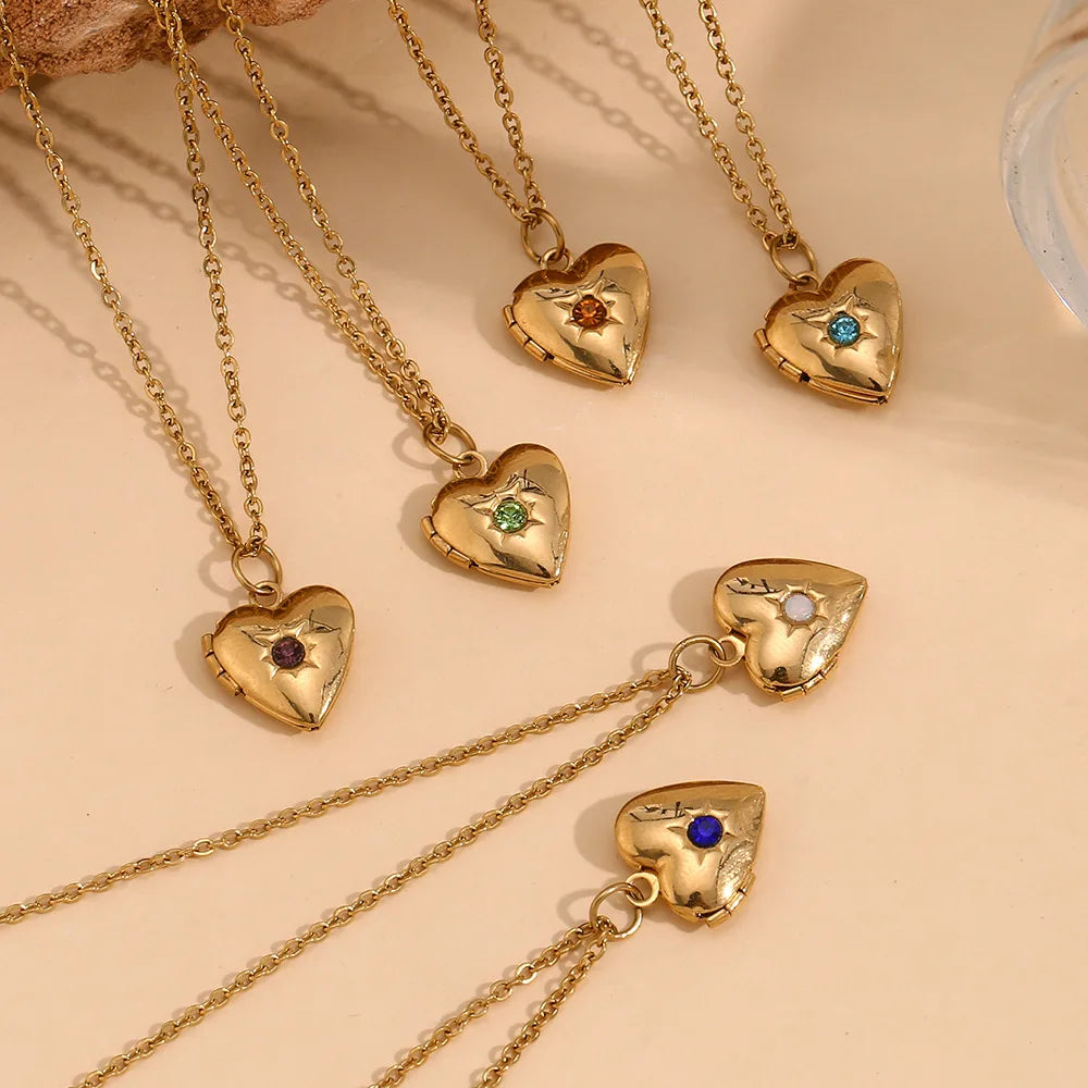 Luna Gold Drop Necklace