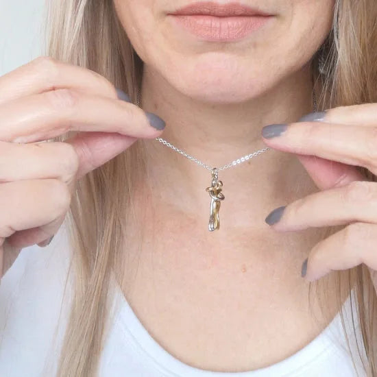 Eternal Hug Couple Necklace