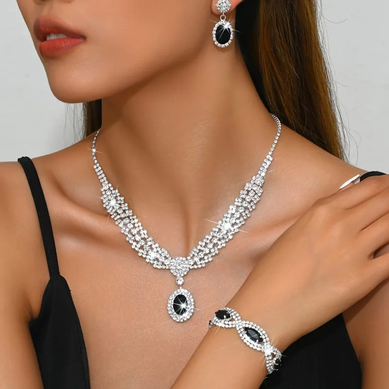 Celeste Radiance Bridal Jewelry Set