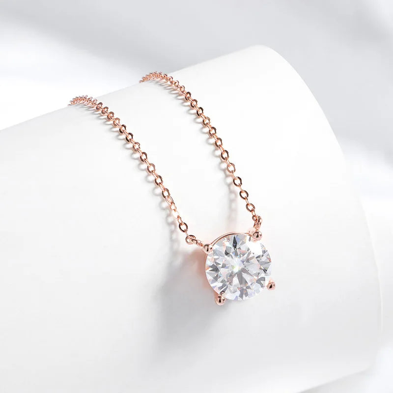 Aurora Moissanite Necklace