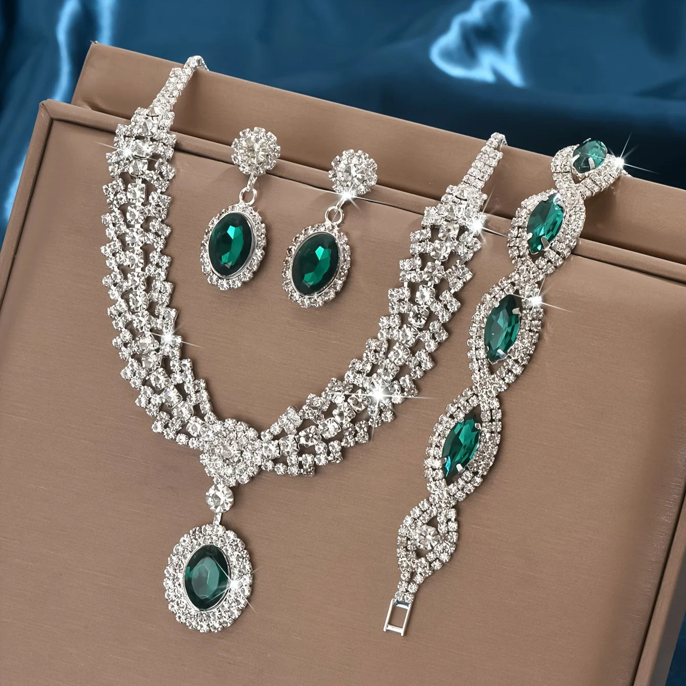 Celeste Radiance Bridal Jewelry Set