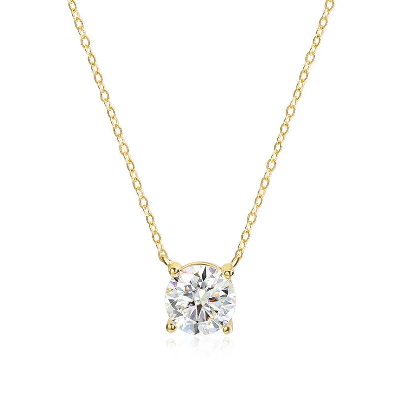 Aurora Moissanite Necklace