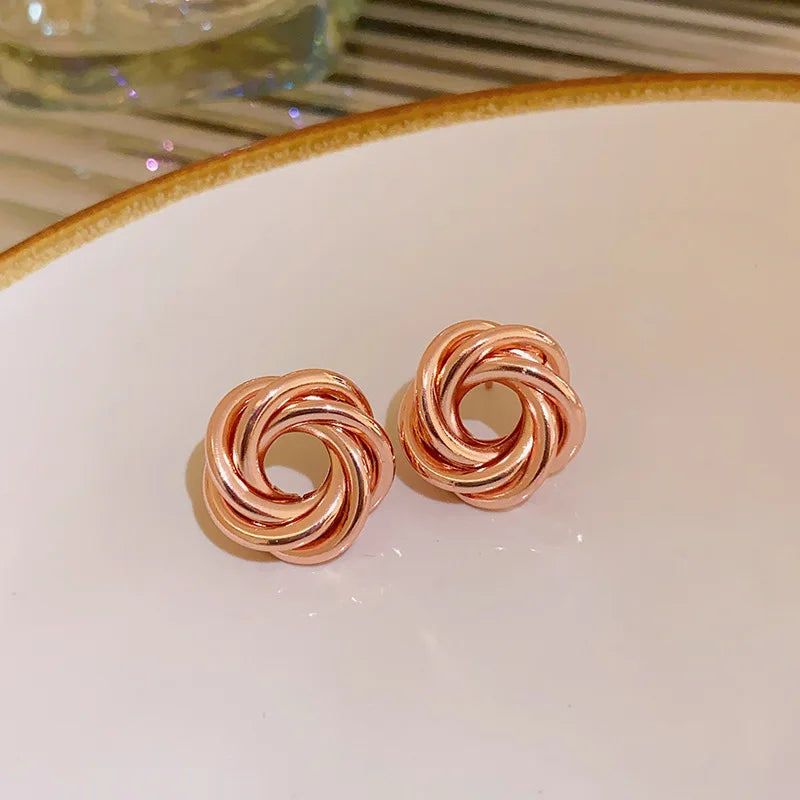 Nova Twisted Hoop Earrings