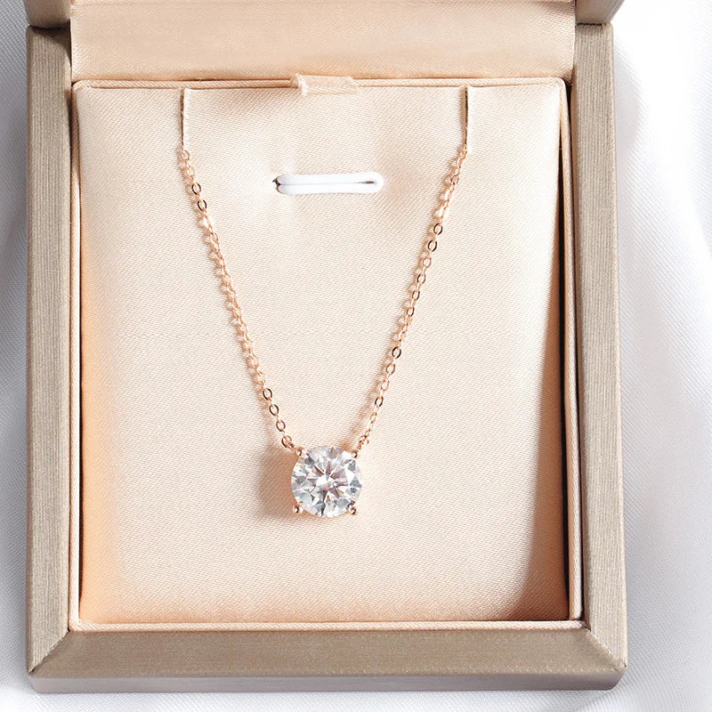 Aurora Moissanite Necklace