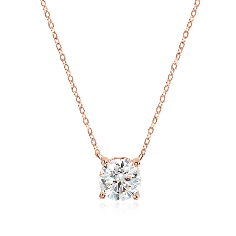 Aurora Moissanite Necklace